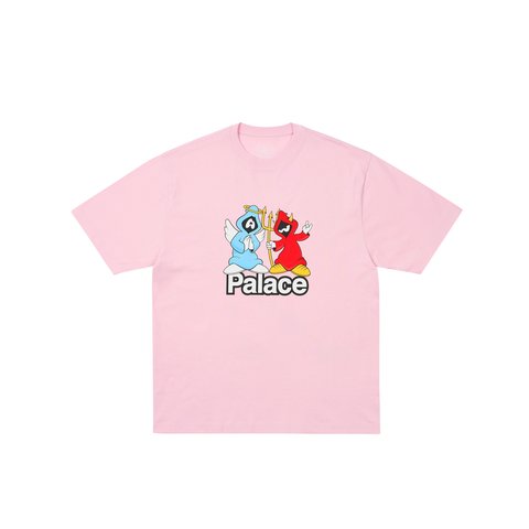 Palace RIGHT AND WRONG T-SHIRT LUSH FLUSH - Colorway