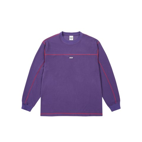 Palace RUN IT THERMAL LONGSLEEVE PURP - Colorway