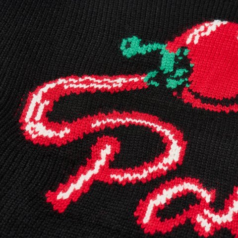 Palace TOMMY KNIT BLACK - Colorway