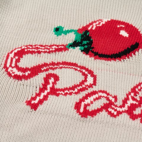 Palace TOMMY KNIT OFF WHITE - Colorway