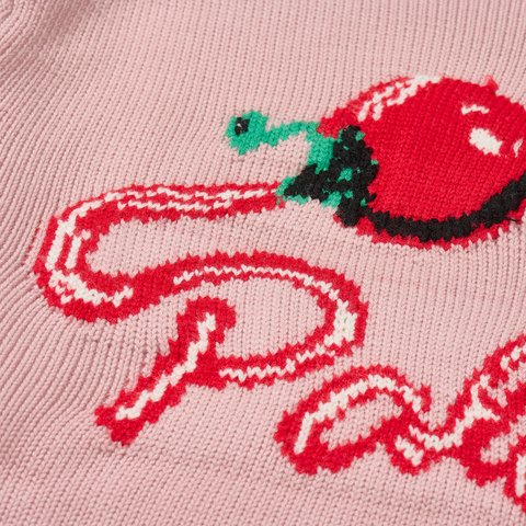 Palace TOMMY KNIT PINK - Colorway