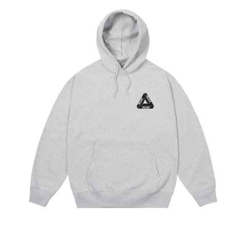 Palace TRI-ANGELIC HOOD GREY MARL - Colorway