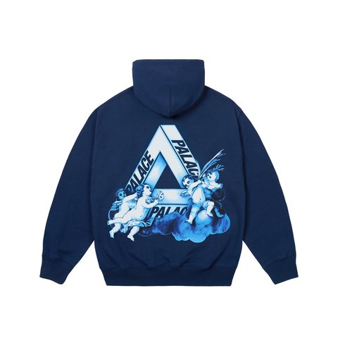 Palace TRI-ANGELIC HOOD NAVY - Colorway
