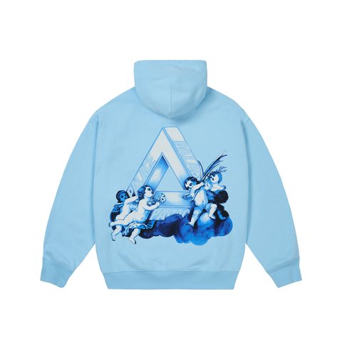 Palace TRI-ANGELIC HOOD SKYLINE BLUE - Colorway