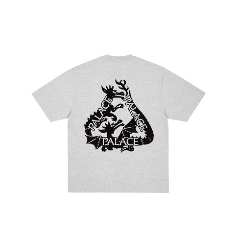 Palace TRI SORCERY T-SHIRT GREY MARL - Colorway