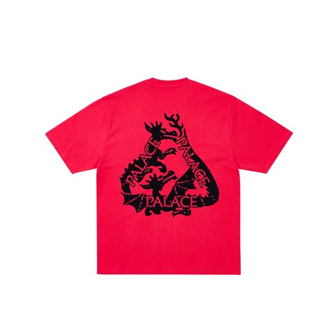 Palace TRI SORCERY T-SHIRT TRUEST RED - Colorway