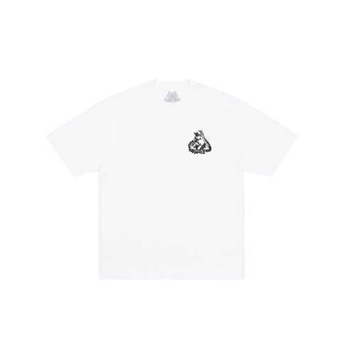 Palace TRI SORCERY T-SHIRT WHITE - Colorway