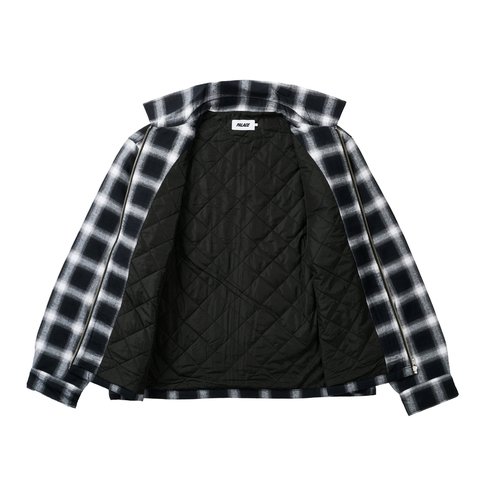 Palace ZIP UP SHIRT BLACK - Colorway