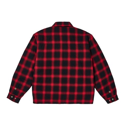 Palace ZIP UP SHIRT RED - Colorway