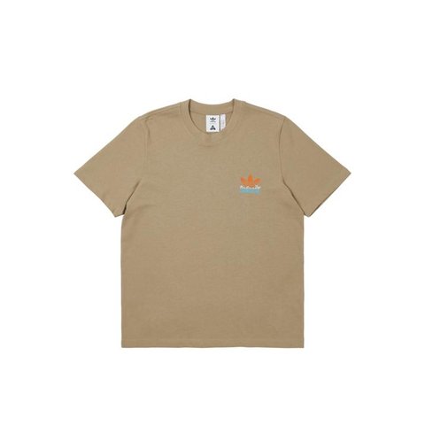 PALACE ADIDAS T-SHIRT NATURAL BEIGE