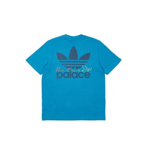 PALACE ADIDAS T-SHIRT NATURAL BLUE