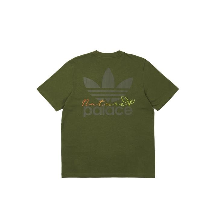 PALACE ADIDAS T-SHIRT NATURAL GREEN