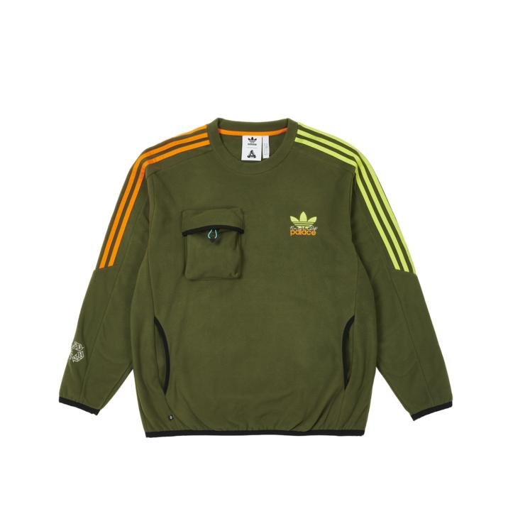 PALACE CREW ADIDAS NATURAL FLEECE