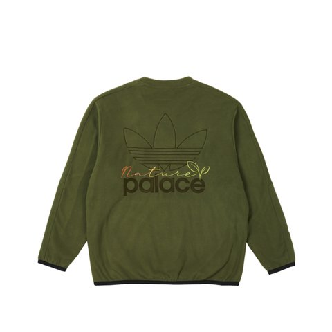 PALACE CREW ADIDAS NATURAL FLEECE