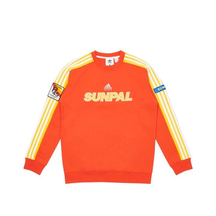 PALACE ADIDAS SUNPAL CREW ORANGE
