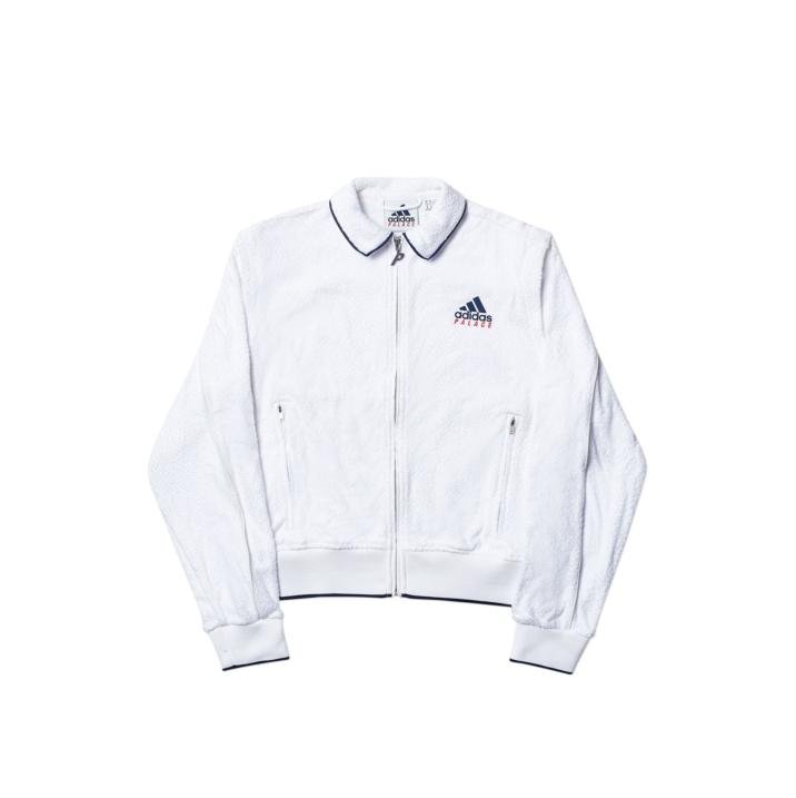 ADIDAS PALACE LADIES ON COURT TOWEL TRACK JACKET WHITE
