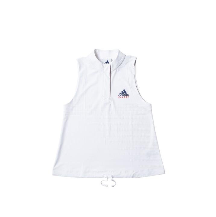 ADIDAS PALACE LADIES ON COURT TANK TOP WHITE