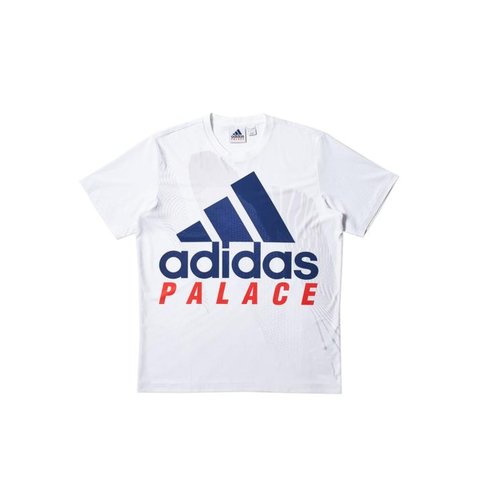 Palace ADIDAS PALACE ON COURT INTERVIEW TEE WHITE