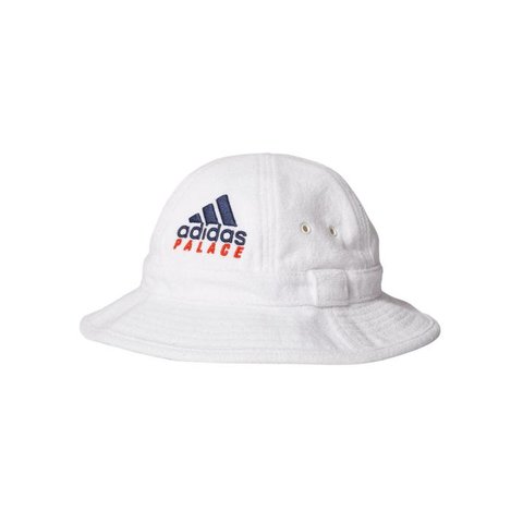 Palace ADIDAS PALACE ON COURT TOWEL BUCKET HAT WHITE