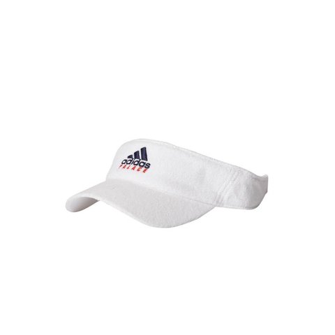 ADIDAS PALACE ON COURT TOWEL VISOR WHITE