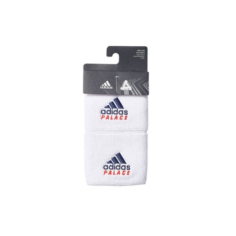 ADIDAS PALACE ON COURT WRISTBAND SMALL WHITE