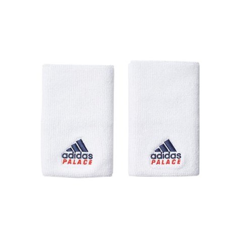 ADIDAS PALACE ON COURT WRISTBAND WHITE