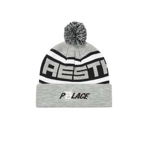 PALACE AESTHETICS BEANIE GREY