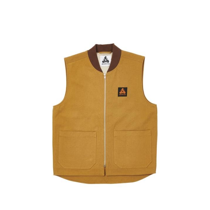 PALACE GILET AMG BEIGE