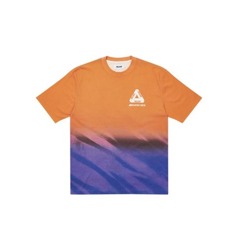 Palace PALACE T-SHIRT AMG ORANGE CORRECT FADE