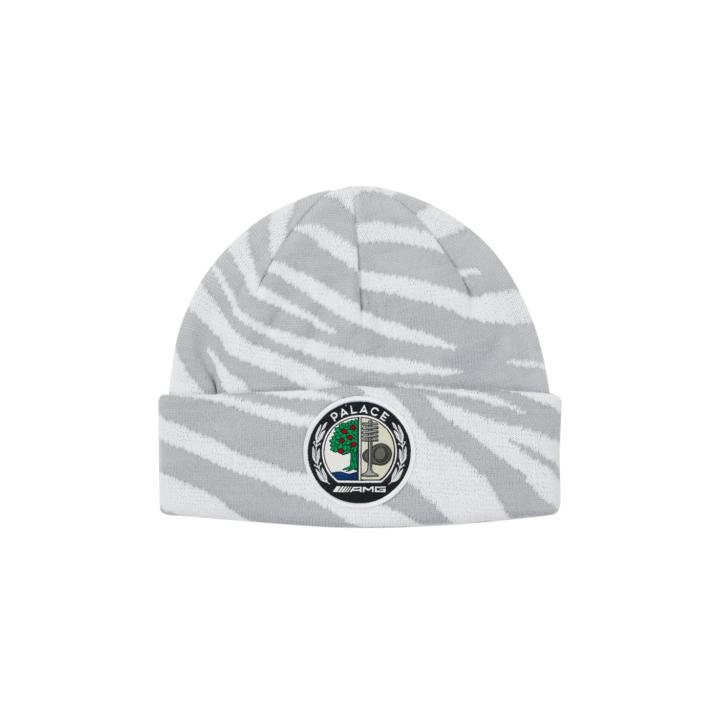 PALACE AMG BEANIE WHITE
