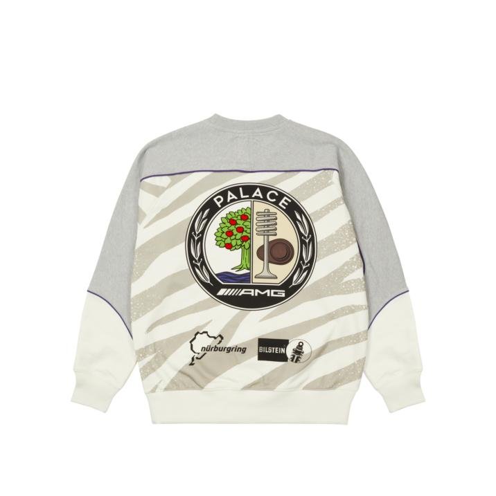 PALACE AMG CREW WHITE