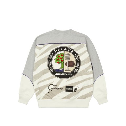 Palace PALACE AMG CREW WHITE