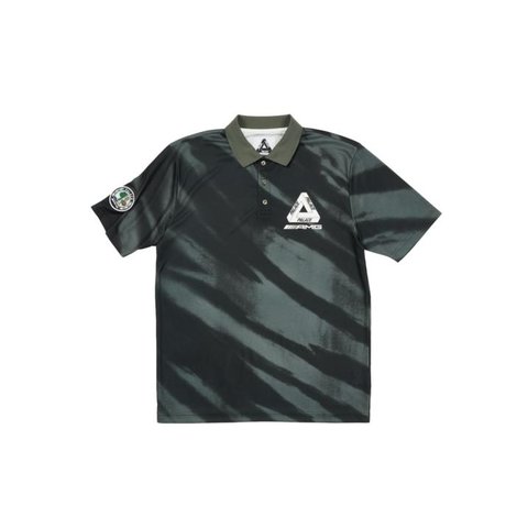 PALACE MERCEDES AMG POLO NIGHT GREY