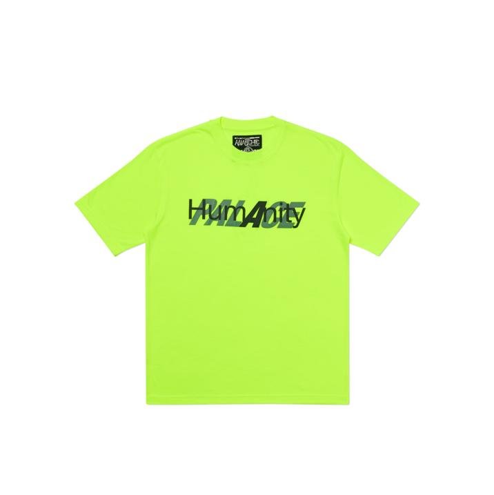 Palace PALACE ANARCHIC T-SHIRT HUMANITY FLURO (Palace Anarchic Adjustment 2020)