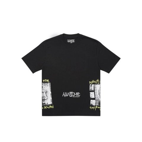 Palace PALACE ANARCHIC T-SHIRT NOTHING IS TRUE BLACK