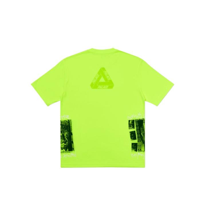 PALACE ANARCHIC T-SHIRT NOTHING IS TRUE FLURO
