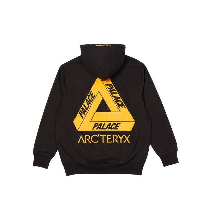 PALACE ARC TERYX HOODIE BLACK