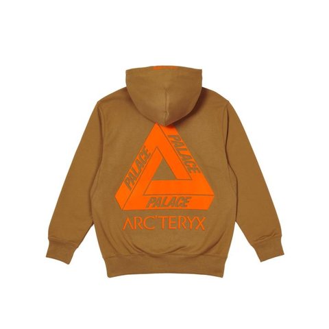 Palace PALACE ARC TERYX HOODIE BROWN