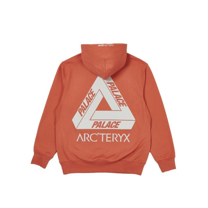 PALACE ARC TERYX HOODIE ORANGE