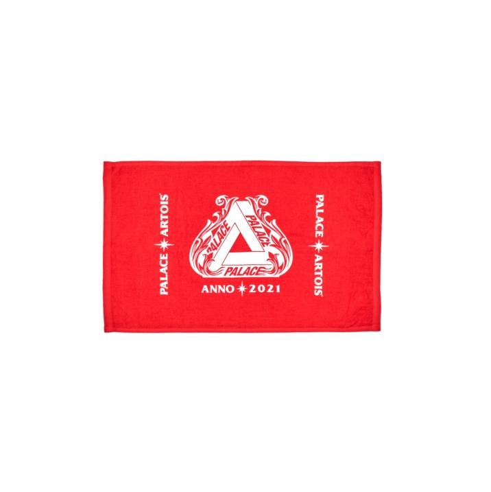 PALACE STELLA BAR TOWEL RED