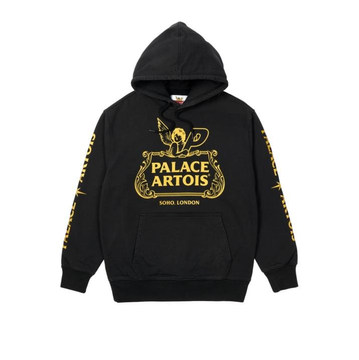 PALACE STELLA HOODIE BLACK