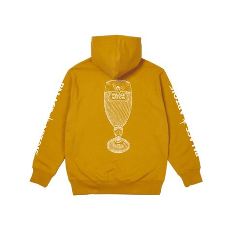 Palace PALACE STELLA HOODIE CHALICE GOLD