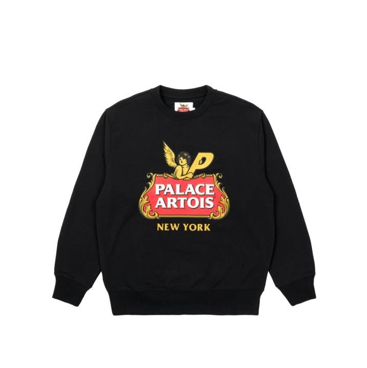 PALACE STELLA SWEAT BLACK