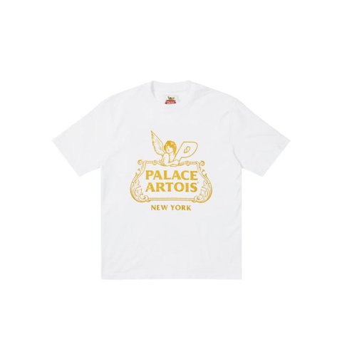 Palace PALACE STELLA T-SHIRT CHALICE WHITE