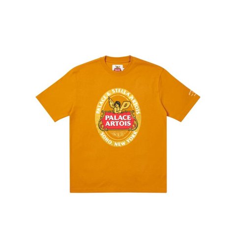 Palace PALACE STELLA T-SHIRT COASTER GOLD