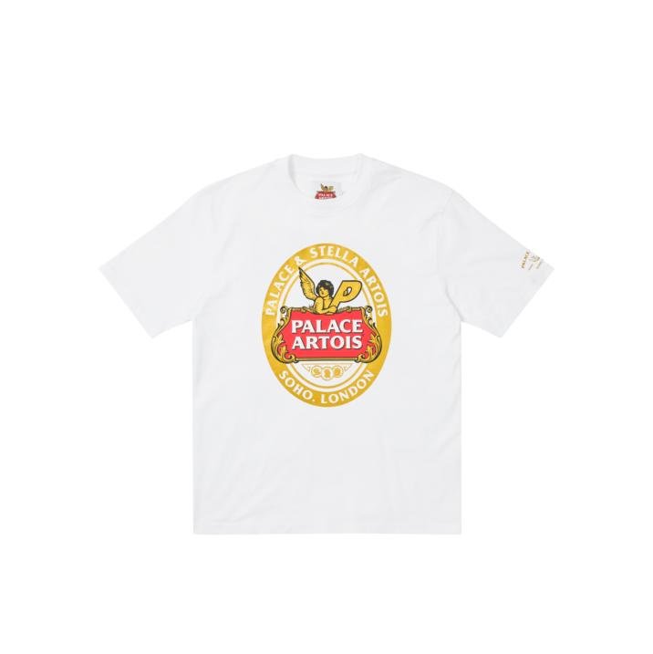 PALACE STELLA T-SHIRT COASTER WHITE