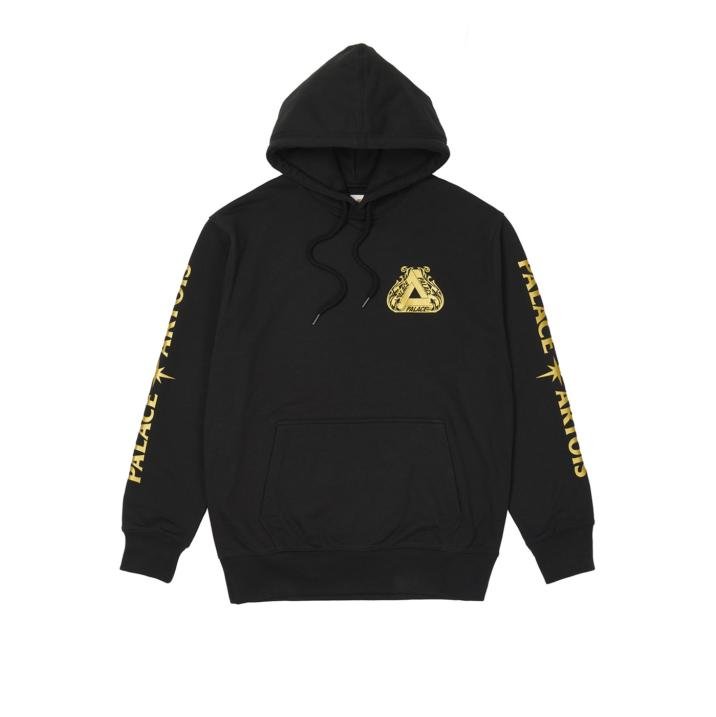 PALACE STELLA HOODIE BLACK