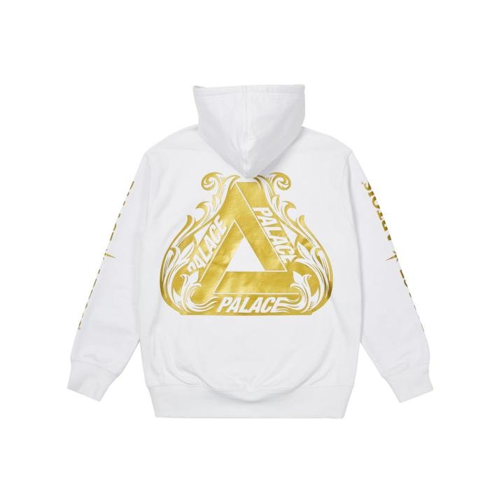 PALACE STELLA HOODIE WHITE