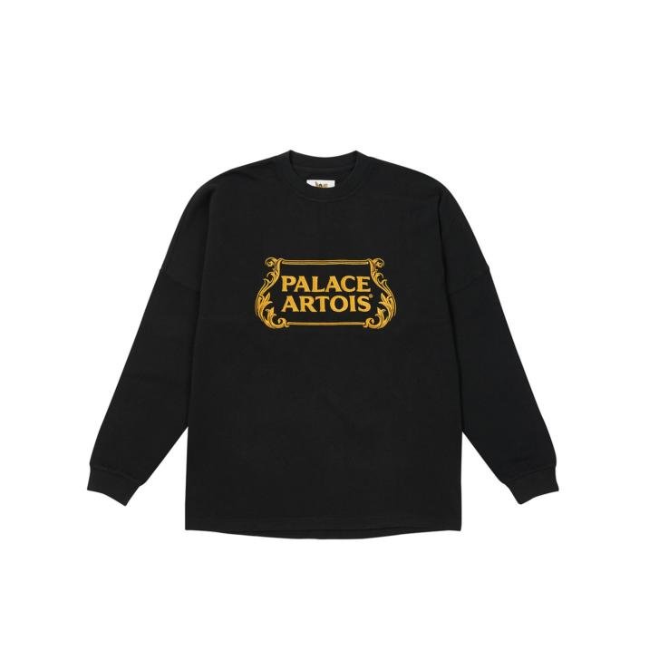 PALACE STELLA LS T-SHIRT BLACK