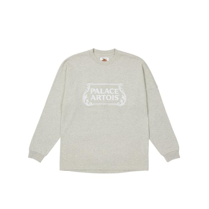 PALACE STELLA LS T-SHIRT GREY